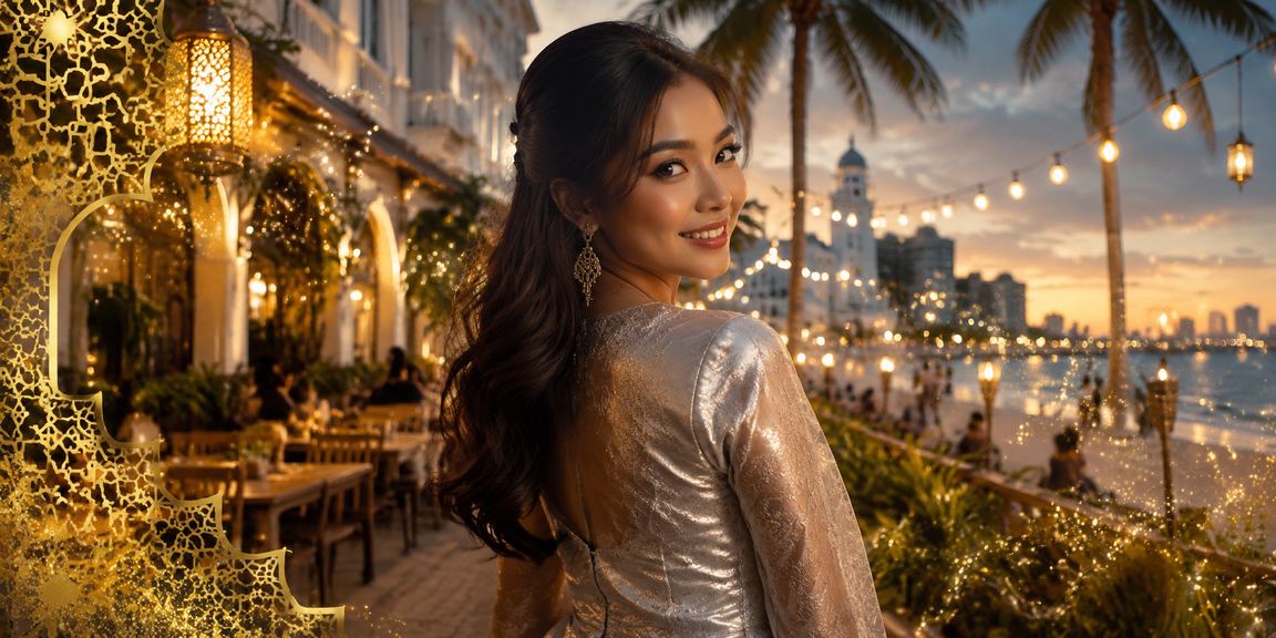 Suasana perayaan Hari Raya dengan hiburan kasino dan promosi odds di Ipoh