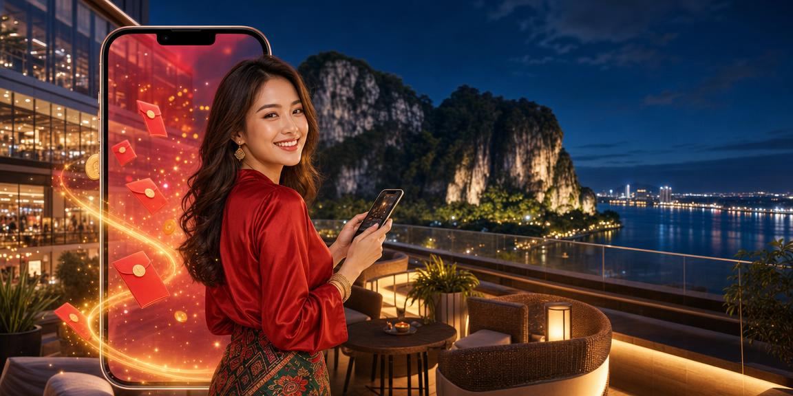 Bonus sampul merah bergaya Melayu di Ipoh sempena promosi perayaan ak189