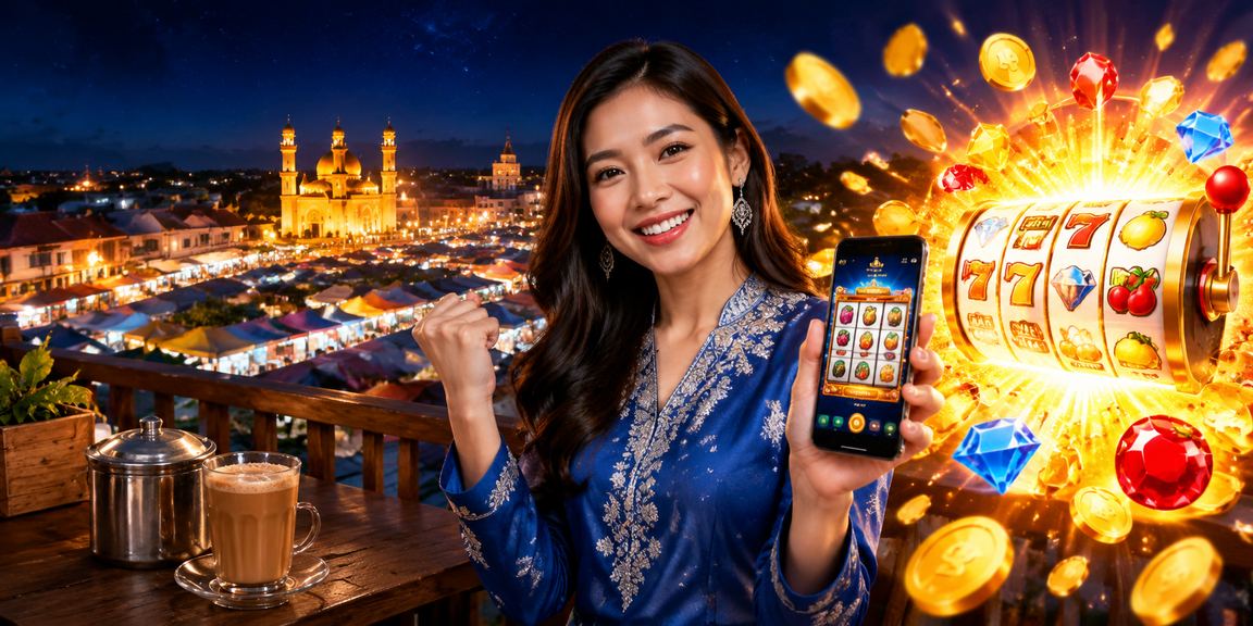Permainan slot dengan baju kurung Kota Bharu menggambarkan hiburan digital tempatan ak189
