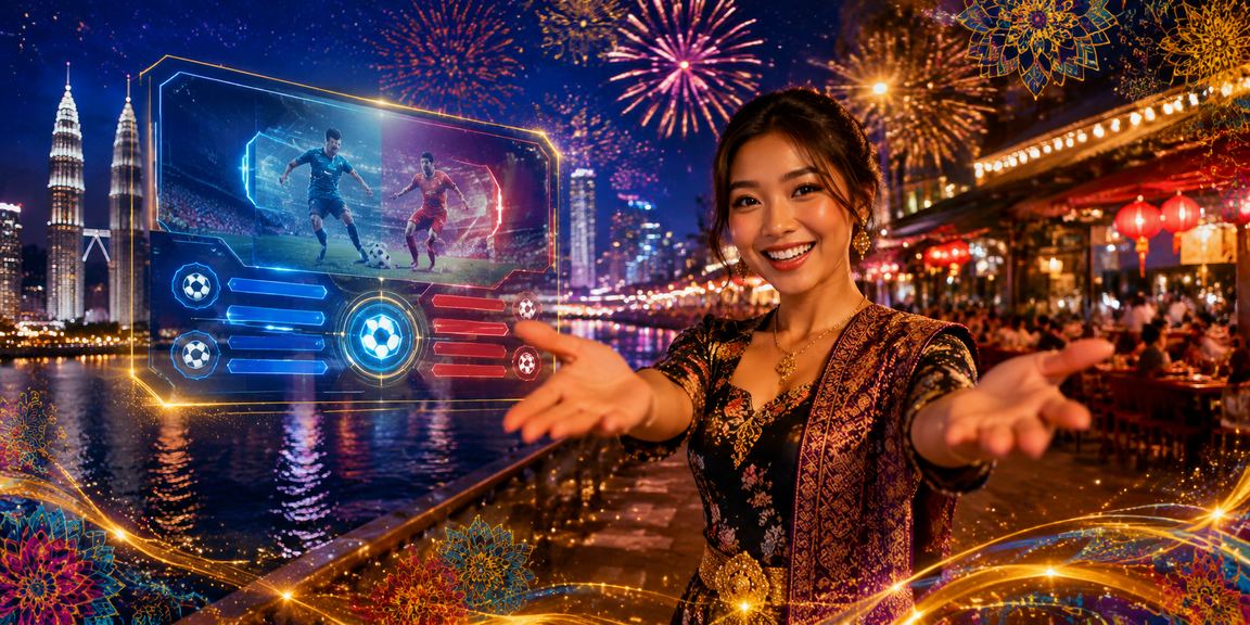 Suasana pertaruhan kasino bergaya Melayu di Kuala Lumpur dengan platform ak189