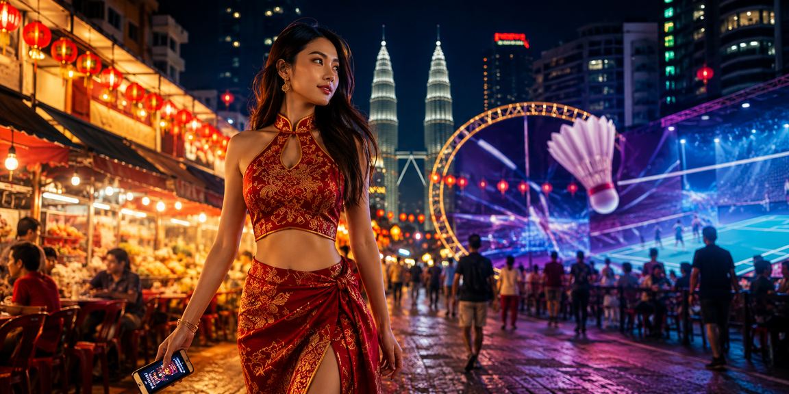 Pemain Malaysia menikmati meja Blackjack dalam suasana kasino di Kuala Lumpur