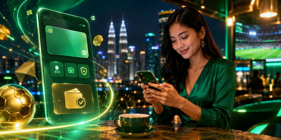 Pengguna Malaysia menggunakan kasino mudah alih dengan strategi pertaruhan di Kuala Lumpur