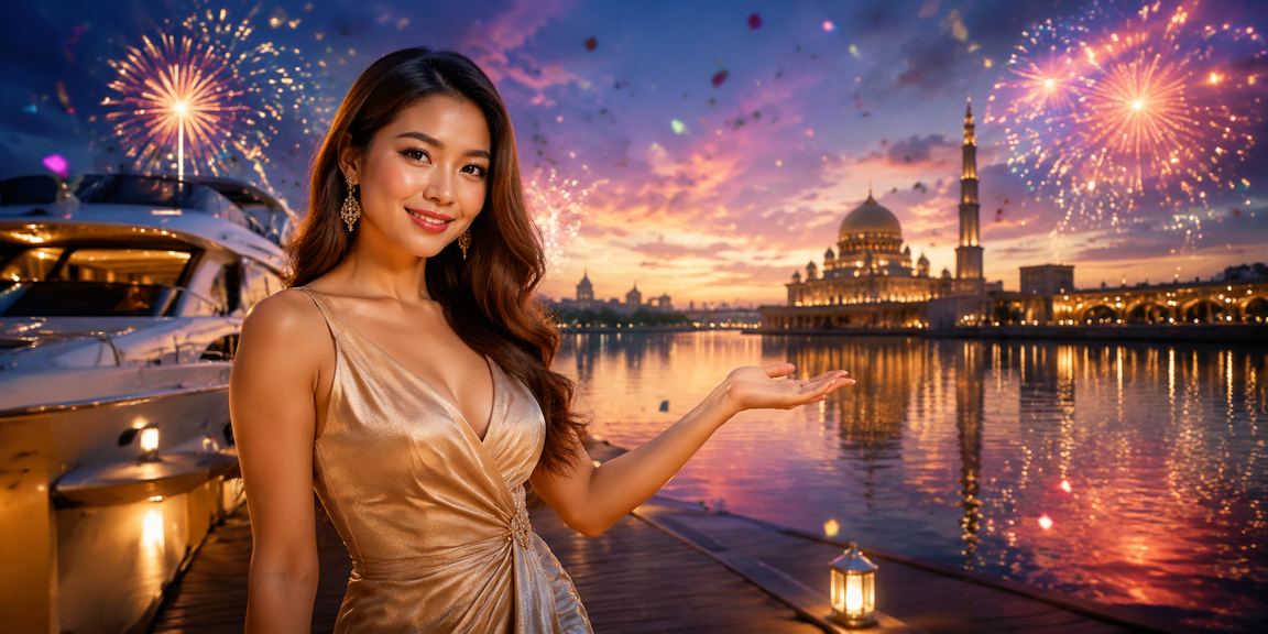 Suasana hiburan kasino bergaya Melayu di Putrajaya menggambarkan platform ak189